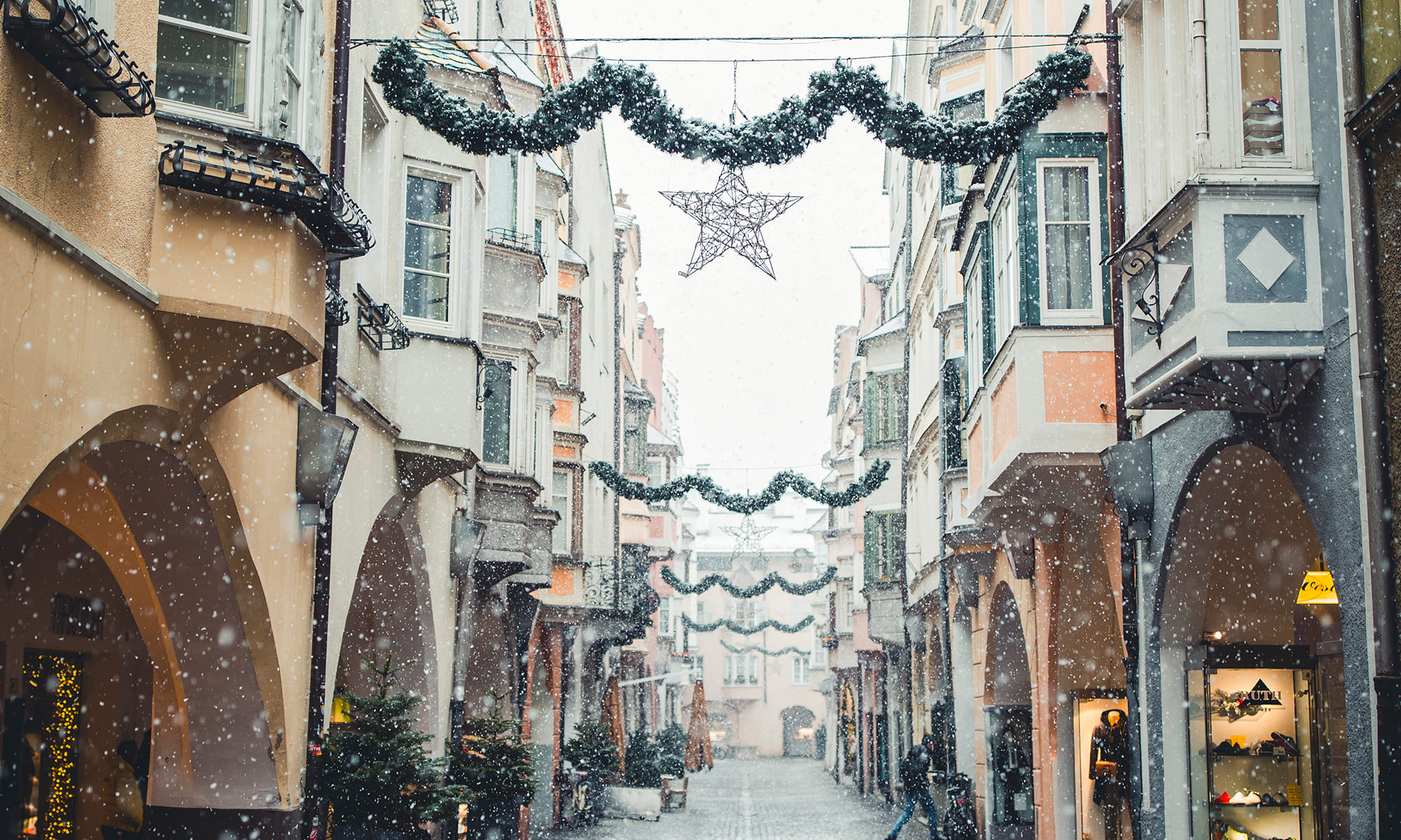 Gerharts - Weihnachten und Winter in der Stadt Brixen in Südtirol